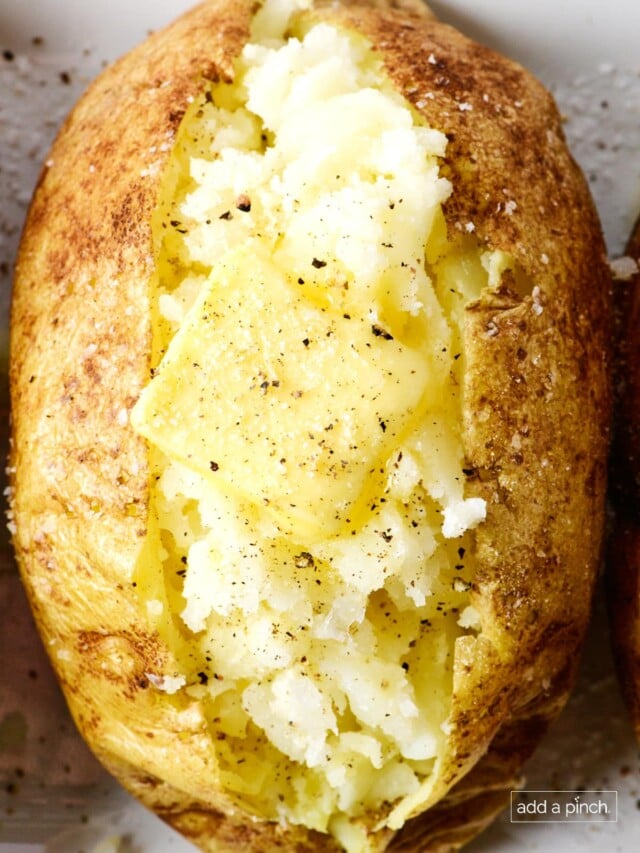 Perfect Baked Potato Recipe Story Add A Pinch 3407