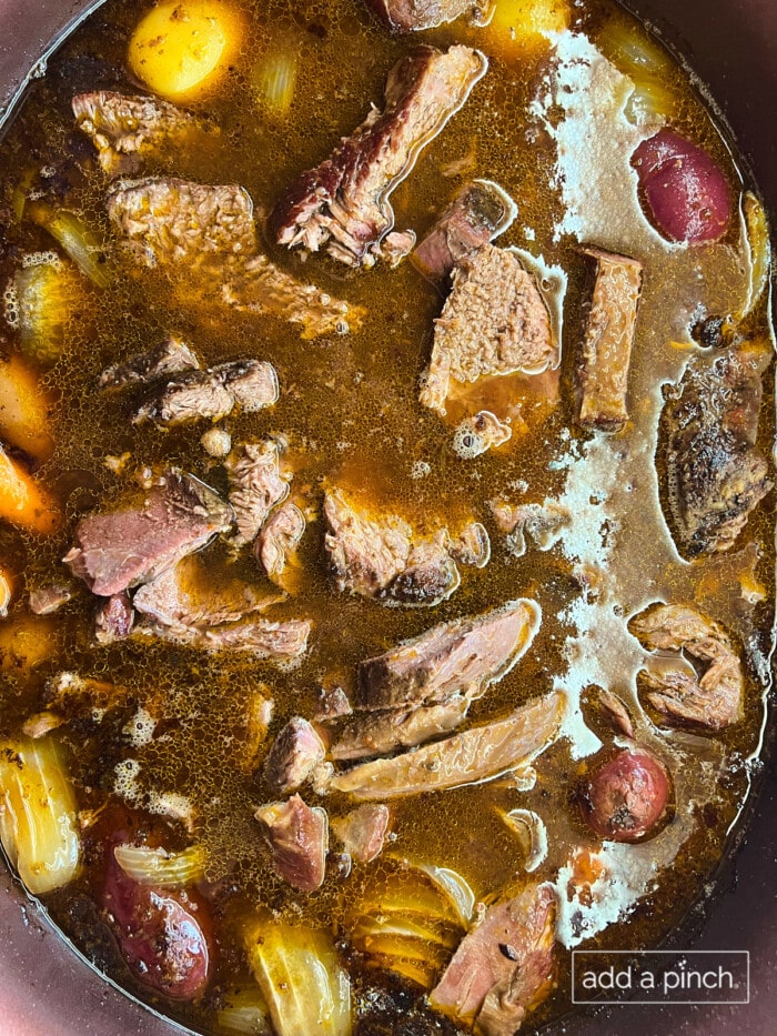 Slow Cooker Venison Stew Recipe Add A Pinch Venison Stew Recipe 19 700x933