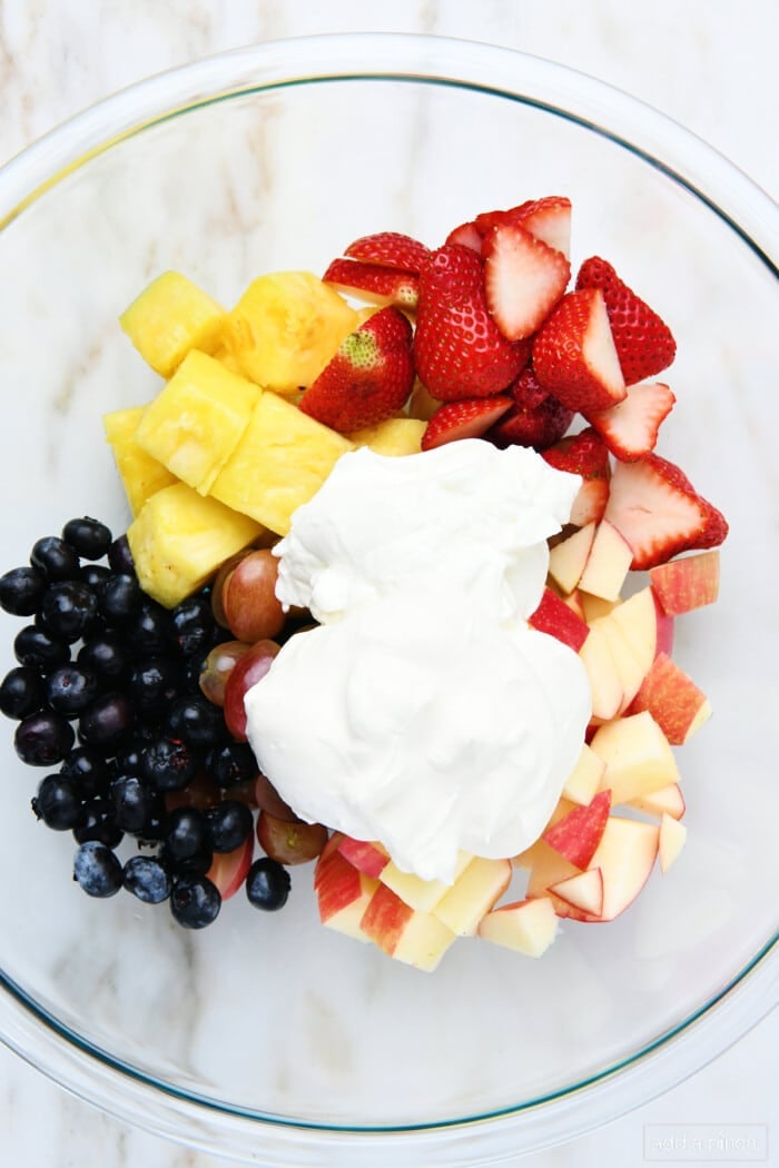 Fruit Salad Recipe With Creamy Yogurt Dressing